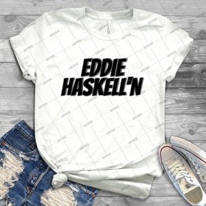 Eddie Haskelln - Vintage Men's Shirt Tshirt For Women Classic Handmade Shirt Retro Graphic Tee