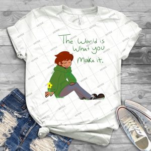 Eddsworld Inspired The World Is What You Make It - Gift Idea Shirt For Men Tee For Women Classic Retro Vintage Graphic T-Shirt