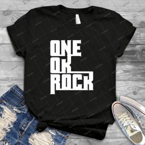 Ein Ok Rock Japanische Rockband Schwarz - Vintage Men's Shirt Tshirt For Women Classic Handmade Shirt Retro Graphic Tee