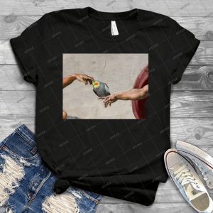 Einen Nymphensittich Kritzeln 35 - Vintage Men's Shirt Tshirt For Women Classic Handmade Shirt Retro Graphic Tee