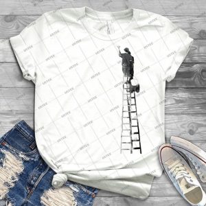 El Optimista 13 - Vintage Men's Shirt Tshirt For Women Classic Handmade Shirt Retro Graphic Tee