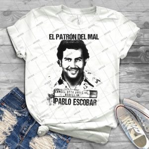 El Patron Del Mal 99 - Vintage Men's Shirt Tshirt For Women Classic Handmade Shirt Retro Graphic Tee