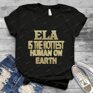 Ela T Shirt - Vintage Men's Shirt Tshirt For Women Classic Handmade Shirt Retro Graphic Tee