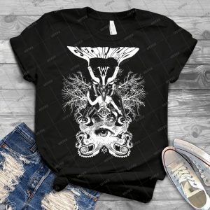 Electric Wizard-Baphomet - White - - Best Unisex Trending Handmade T-shirt Gift Idea For Men T-shirt For Woman