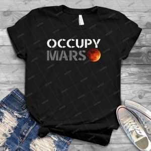 Elon Musk Occupy Mars - Trending Shirt For Women Vintage Retro Tee For Men Kid's T-Shirt Handmade Shirt