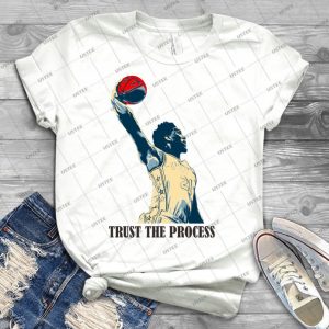 Embiid Trust The Process - Best Unisex Trending Handmade T-shirt Gift Idea For Men T-shirt For Woman