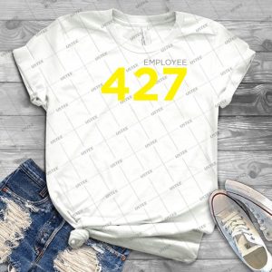 Employee 427 70 - Vintage Men's Shirt Tshirt For Women Classic Handmade Shirt Retro Graphic Tee