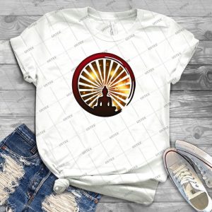 Enso Zen Circle Meditation Buddha Buddhism Japan Sun 68 - Trending Shirt For Women Vintage Retro Tee For Men Kid's T-Shirt Handmade Shirt