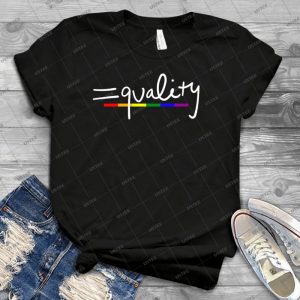Equality - Trending Shirt For Women Vintage Retro Tee For Men Kid's T-Shirt Handmade Shirt