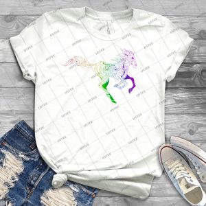Equinus - Colorized - 46 - Trending Shirt For Women Vintage Retro Tee For Men Kid's T-Shirt Handmade Shirt