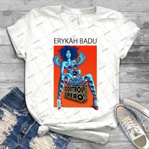 Erykah Badu Breaker - Gift Idea Shirt For Men Tee For Women Classic Retro Vintage Graphic T-Shirt