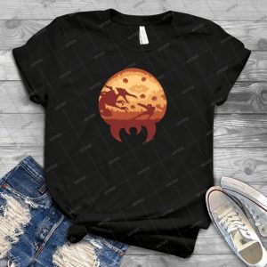 Escape From Zebes 77 - Vintage Men's Shirt Tshirt For Women Classic Handmade Shirt Retro Graphic Tee