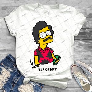Escobart - Red - - Best Unisex Trending Handmade T-shirt Gift Idea For Men T-shirt For Woman