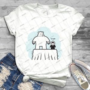 Eskimo V Pola Bear - Best Unisex Trending Handmade T-shirt Gift Idea For Men T-shirt For Woman