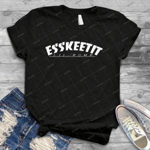 Esskeetit - Vintage Men's Shirt Tshirt For Women Classic Handmade Shirt Retro Graphic Tee