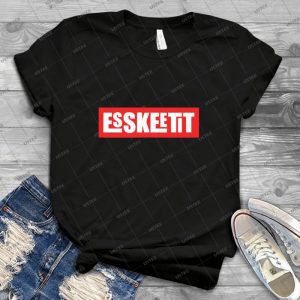 Esskeetit Logo Marchandise - Vintage Men's Shirt Tshirt For Women Classic Handmade Shirt Retro Graphic Tee