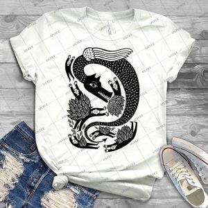 Et Le Dragon 38 - Trending Shirt For Women Vintage Retro Tee For Men Kid's T-Shirt Handmade Shirt