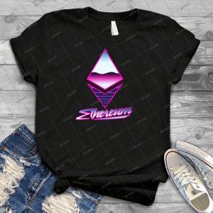 Ethereum-80s Retro Ether - Best Unisex Trending Handmade T-shirt Gift Idea For Men T-shirt For Woman