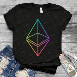 Ethereum-Rainbow Logo - Best Unisex Trending Handmade T-shirt Gift Idea For Men T-shirt For Woman