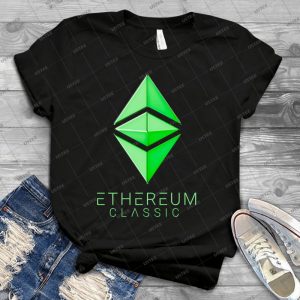 Ethereum Classic Simple - Green Metal - - Best Unisex Trending Handmade T-shirt Gift Idea For Men T-shirt For Woman