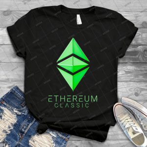 Ethereum Classic Simple - Green Metal - - Gift Idea Shirt For Men Tee For Women Classic Retro Vintage Graphic T-Shirt
