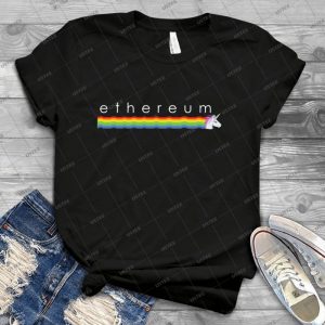 Ethereum Unicorn - Best Unisex Trending Handmade T-shirt Gift Idea For Men T-shirt For Woman