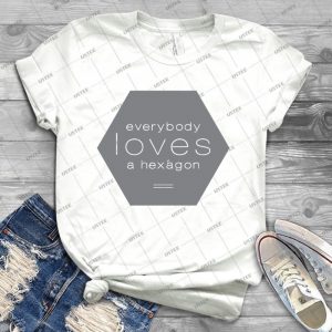 Everybody Loves A Hexagon 76 - Trending Shirt For Women Vintage Retro Tee For Men Kid's T-Shirt Handmade Shirt