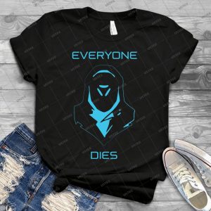 Everyone Dies-ana - Vintage Men's Shirt Tshirt For Women Classic Handmade Shirt Retro Graphic Tee