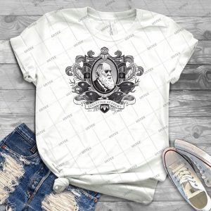 Evolution Academy 79 - Vintage Men's Shirt Tshirt For Women Classic Handmade Shirt Retro Graphic Tee