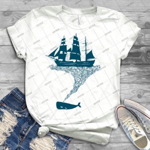 Exhaling Flotsam 1 - Trending Shirt For Women Vintage Retro Tee For Men Kid's T-Shirt Handmade Shirt