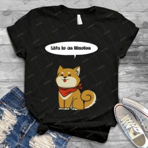 Existential Shiba Inu 39 - Trending Shirt For Women Vintage Retro Tee For Men Kid's T-Shirt Handmade Shirt