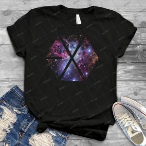 Exo-nebula 85 - Vintage Men's Shirt Tshirt For Women Classic Handmade Shirt Retro Graphic Tee