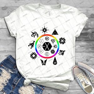 Exo  T Shirt - Gift Idea Shirt For Men Tee For Women Classic Retro Vintage Graphic T-Shirt