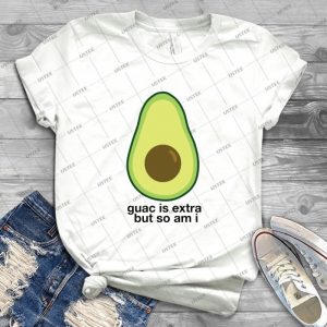 Extra Avocado - Vintage Men's Shirt Tshirt For Women Classic Handmade Shirt Retro Graphic Tee