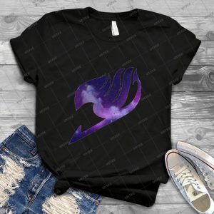 Fairy Tail Galaxy - Vintage Men's Shirt Tshirt For Women Classic Handmade Shirt Retro Graphic Tee