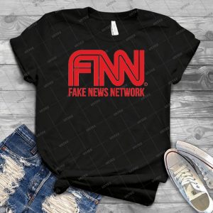 Fake News Network - Gift Idea Shirt For Men Tee For Women Classic Retro Vintage Graphic T-Shirt