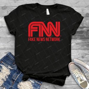 Fake News Network 82 - Vintage Men's Shirt Tshirt For Women Classic Handmade Shirt Retro Graphic Tee