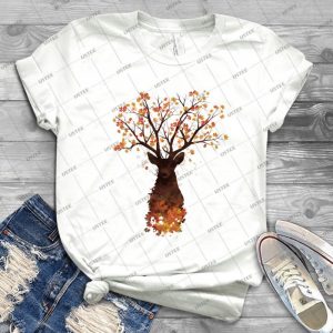 Fall Into The Woods - Gift Idea Shirt For Men Tee For Women Classic Retro Vintage Graphic T-Shirt