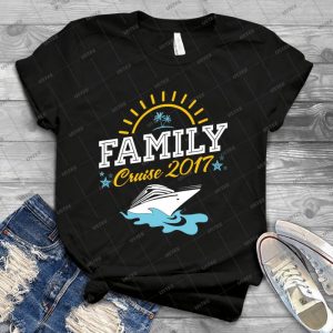 Family Cruise Vacation 2017 40 - Best Unisex Trending Handmade T-shirt Gift Idea For Men T-shirt For Woman