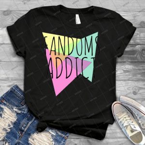 Fandoms Addict - Best Unisex Trending Handmade T-shirt Gift Idea For Men T-shirt For Woman