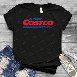 Fantasie Costco - Vintage Men's Shirt Tshirt For Women Classic Handmade Shirt Retro Graphic Tee