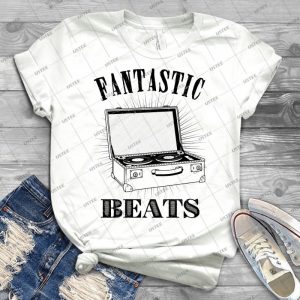 Fantastic Beats 22 - Vintage Men's Shirt Tshirt For Women Classic Handmade Shirt Retro Graphic Tee