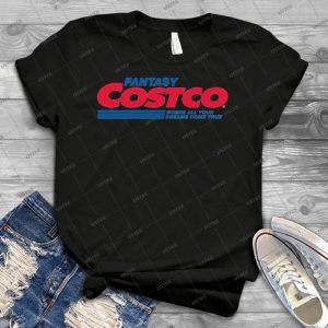 Fantasy Costco 48 - Vintage Men's Shirt Tshirt For Women Classic Handmade Shirt Retro Graphic Tee