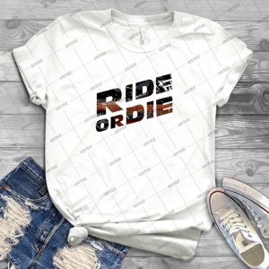 Fast And Furious-Ride Or Die - Gift Idea Shirt For Men Tee For Women Classic Retro Vintage Graphic T-Shirt
