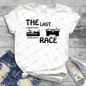 Fast And Furious 7 - Vintage Men's Shirt Tshirt For Women Classic Handmade Shirt Retro Graphic Tee