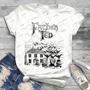 Father Ted Drawing - Best Unisex Trending Handmade T-shirt Gift Idea For Men T-shirt For Woman
