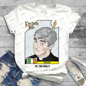 Father Ted Panini Sticker - Best Unisex Trending Handmade T-shirt Gift Idea For Men T-shirt For Woman