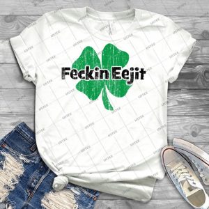 Feckin Eejit 44 - Vintage Men's Shirt Tshirt For Women Classic Handmade Shirt Retro Graphic Tee