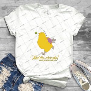 Feed The Chocobo 19 - Trending Shirt For Women Vintage Retro Tee For Men Kid's T-Shirt Handmade Shirt