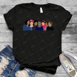 Feminist Girl Gang- Squad Goals 92 - Vintage Men's Shirt Tshirt For Women Classic Handmade Shirt Retro Graphic Tee